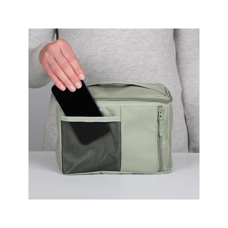 MEGA FOLD UP COOLER LUNCH BAG 4591 ROSA
