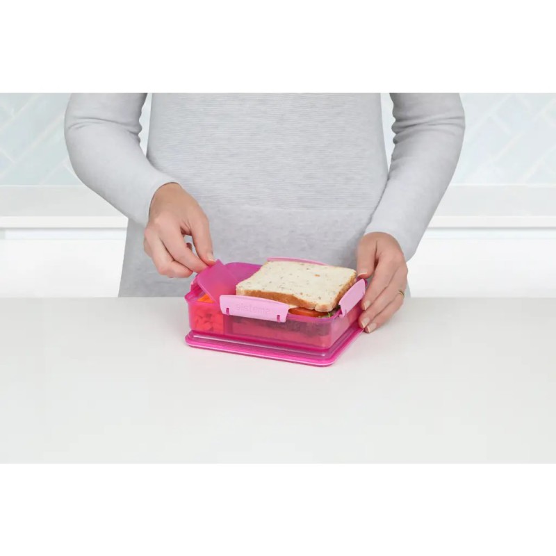 SNACK ATTACK DUO 975 ML 41482 LYSERØD/LILLA