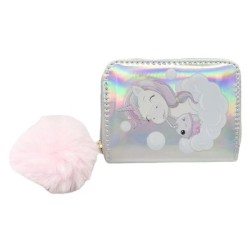 PUNG SØLV ENHJØRNING TINKA WALLET