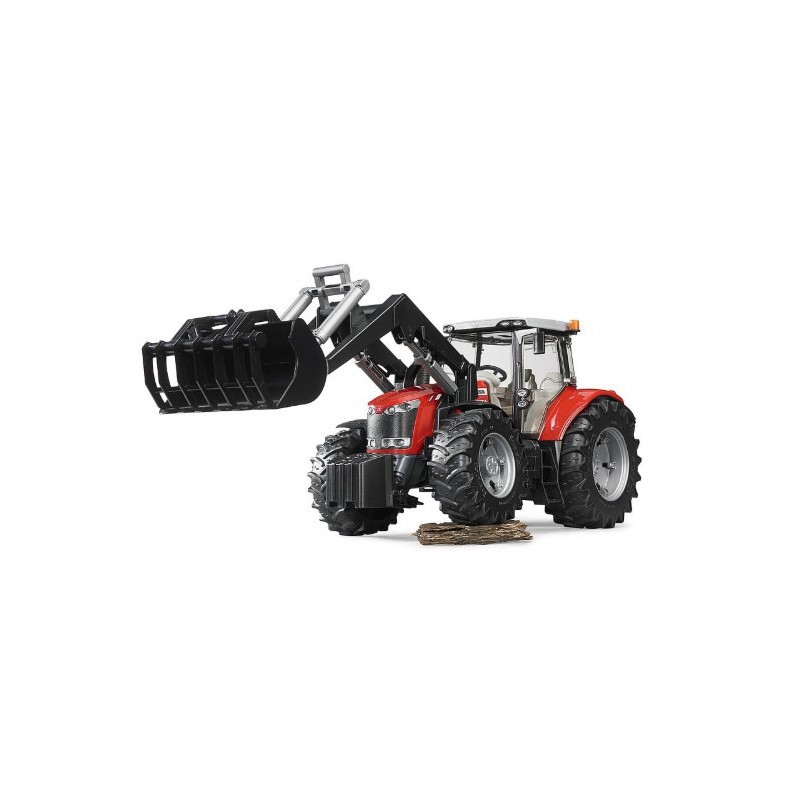 Massey Ferguson traktoren har ruder hele vejen rundt