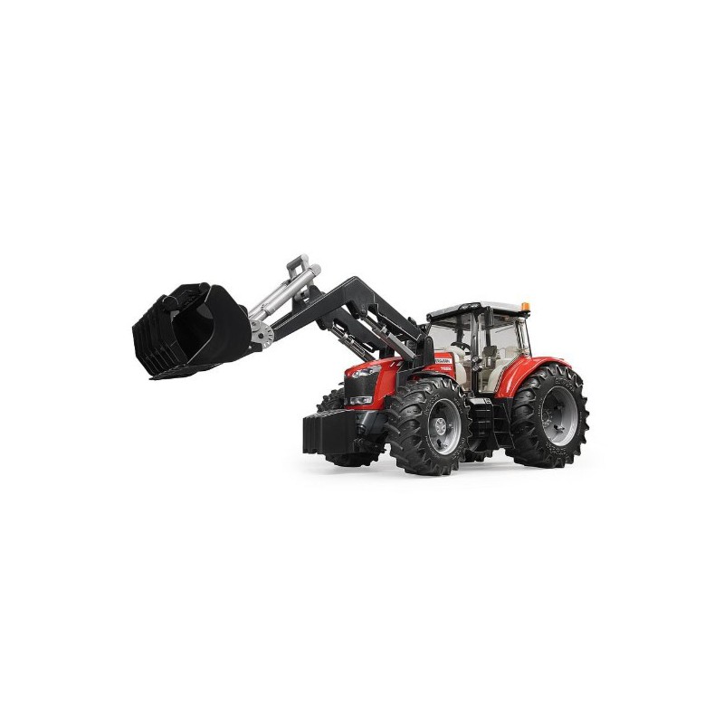 Massey Ferguson traktoren har ruder hele vejen rundt