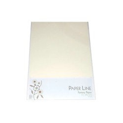 Paper Line Fantasy karton 180g A4 10stk i pakke creme