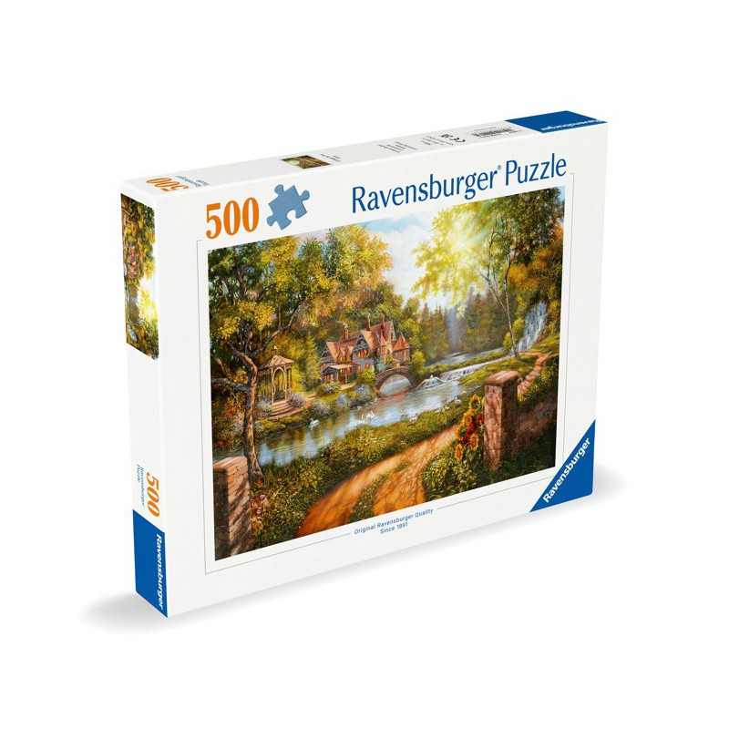 500 BRIKS RAVENSBRUGER HYTTE VED FLODEN 12000218