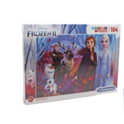 PUSLESPIL FROZEN 2 104 BRIK