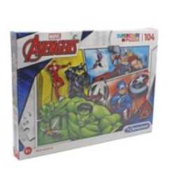 PUSLESPIL MARVEL AVENGERS 104 BRIK