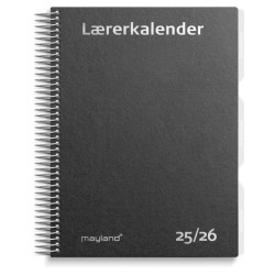 STUDIE LÆRERKALENDER A5 MATSORT 2025/2026