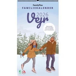 FAMILYPLAN ÅRSKALENDER 2026 VEJR 5 PERSONER 2686
