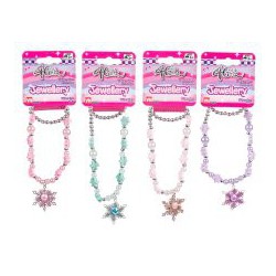 4-GIRLZ HALSKÆDE M. VEDHÆNG 63153