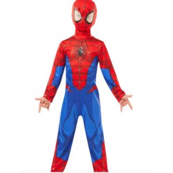 Spiderman kostume i str medium perfekt til udklædning!