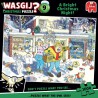 WASGIJ CHRISTMAS 9 A BRIGHT CHRISTMAS NIGHT 1000 BRIK