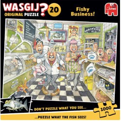 WASGIJ ORIGINAL 20 FISHY BUSINESS 1000 BRIK