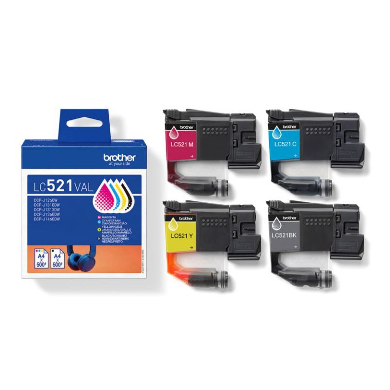 BROTHER LC 521 SAMPAK ORIGINAL