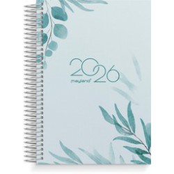 Dagkalender mønstret karton 2026