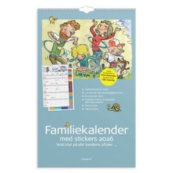 FAMILIEKALENDER OTTO DICKMEISS & LILJA SCHERFIG 4 KOL. 2026