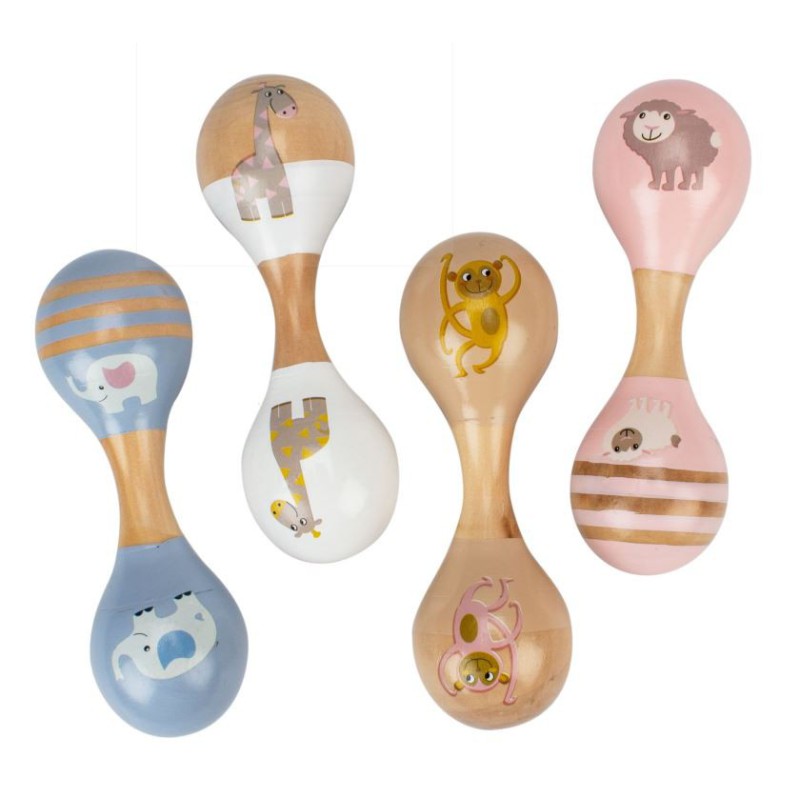 MAGNI DOBBELT MARACAS NOAHS ARK ASS