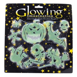 Magni Halloween selvlysende klistermærke til vindue