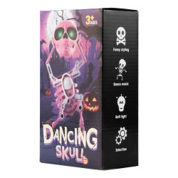 Halloween dansende skelet, træk op, MAGNI