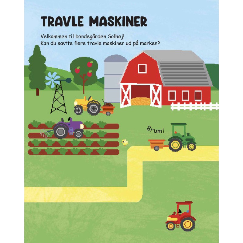 SJOV M 2000 KLISTERMÆRKER PÅ BONDEGÅRDEN