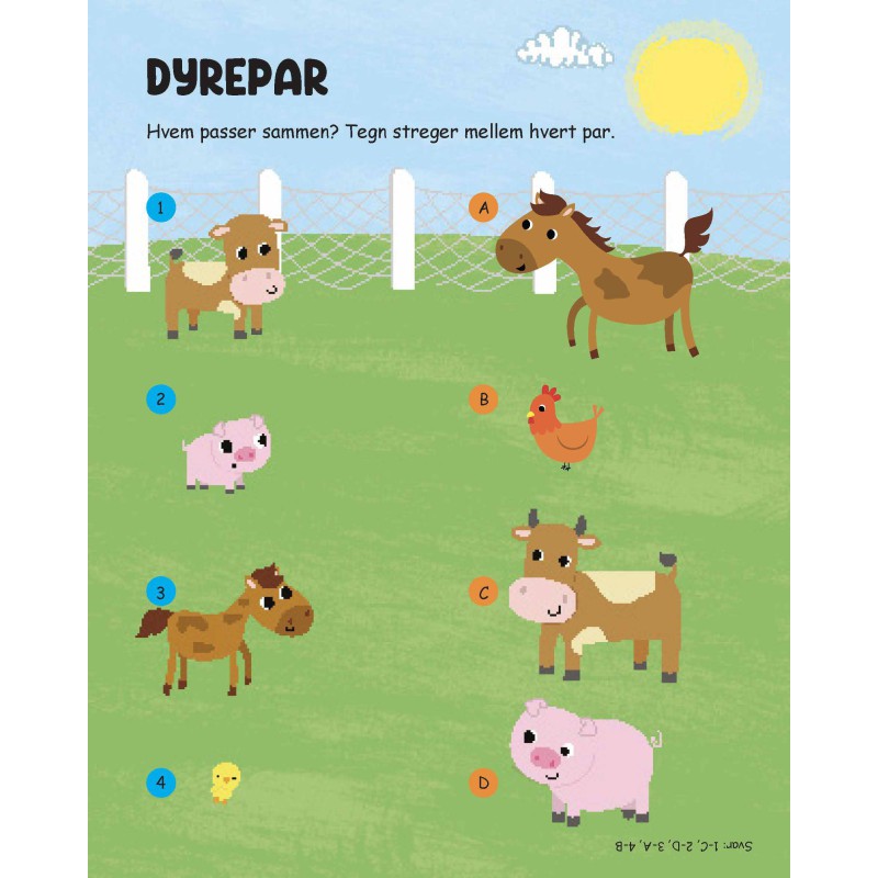 SJOV M 2000 KLISTERMÆRKER PÅ BONDEGÅRDEN