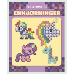 PERLEMØNSTRE ENHJØRNINGER