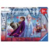 2x12 BRIKS PUZZLESPIL FROZEN 2