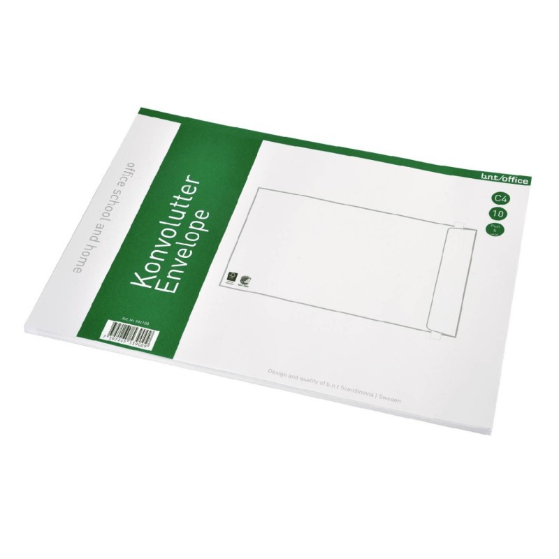 C4 KUVERTER 10 STK ASS