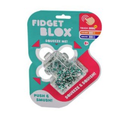 FIDGET BLOX SQUISHY GLITTER GRØN