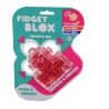 FIDGET BLOX SQUISHY GLITTER RØD
