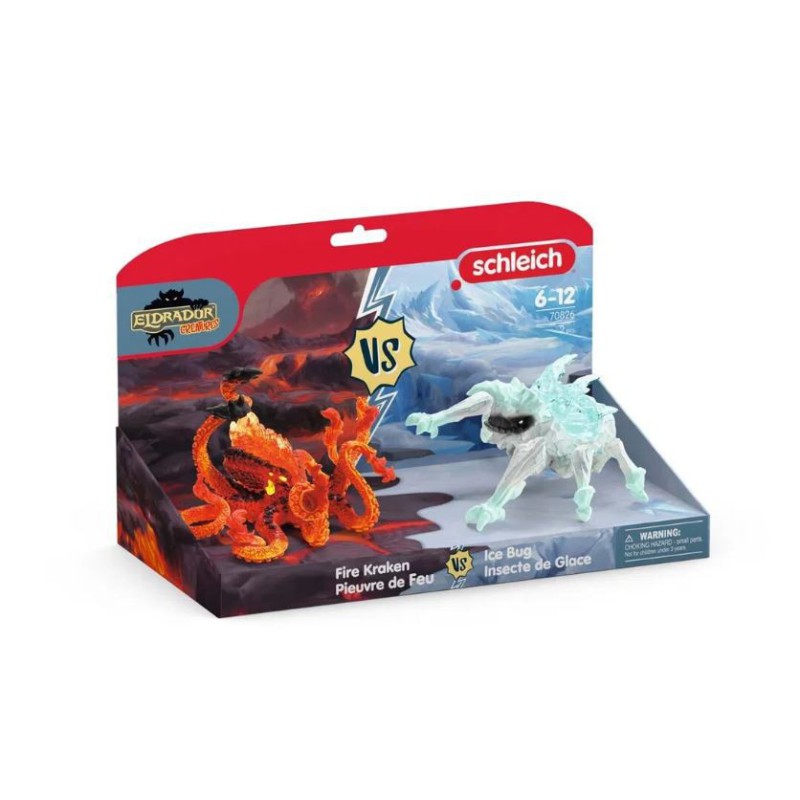 SCHLEICH ICE BUG VS FIRE KRAKEN 70826