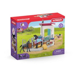 SCHLEICH HESTEBOX M HOPPE OG FØL 42611