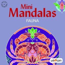 Mini Mandalas Fauna – afslappende dyremotiver til farvelægning.
