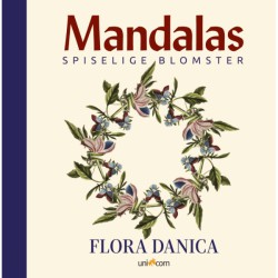 Mandalas Spiselige Blomster – smukke motiver til farvelægning.