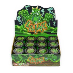 Stor grøn slim – 120 g klistret og sjov leg.