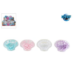 Musling klemmebold med perler