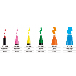 UNI POSCA MARKER PC 5M ABRIKOS