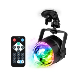 Music Party Light – lydaktiveret LED-lys i flotte farver.