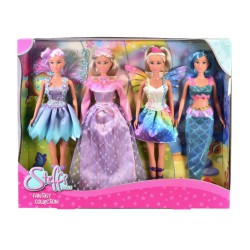 Steffi Fantasi dukke samling 4 stk