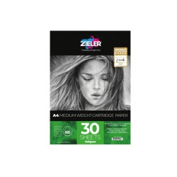 ZIELER Skitse-tegne-maleblok A4 140g
