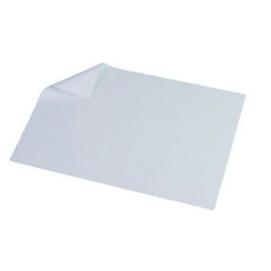 GLANSPAPIR HVID 80 G 50*35CM 5 ARK