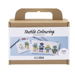 MINI DIY KIT TEKSTILFARVELÆGNING ROBOT 977806