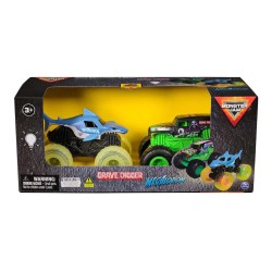 MONSTER JAM 1:43 SELVLYSENDE 2 PACK