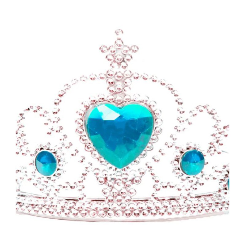 BLÅ PRINCESSE KOSTUME, 128-134