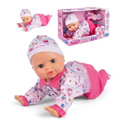 Liva kravledukke med babylyde.