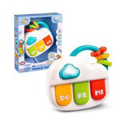 B BEEZ KEYBOARD MED LYS OG LYD 55132