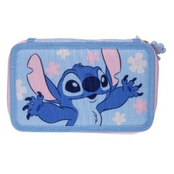 DISNEY STITCH DOBBELT PENALHUS M INDHOLD