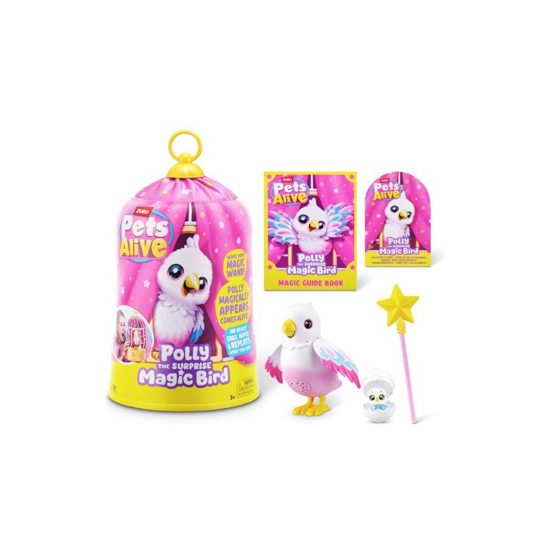 PETS ALIVE POLLY THE SURPRISE MAGIC BIRD