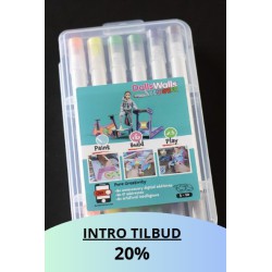 DollsWalls Designer 12 tusser i flotte farver
