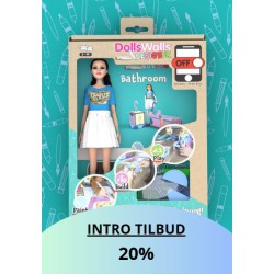 DollsWalls Designer Badeværelsessæt