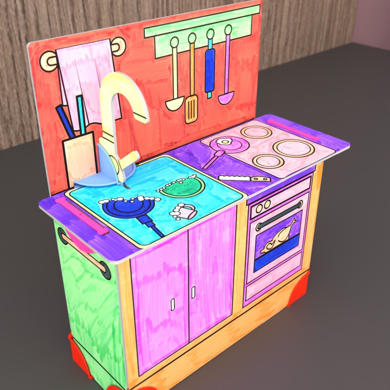 DollsWalls Designer Køkkensæt