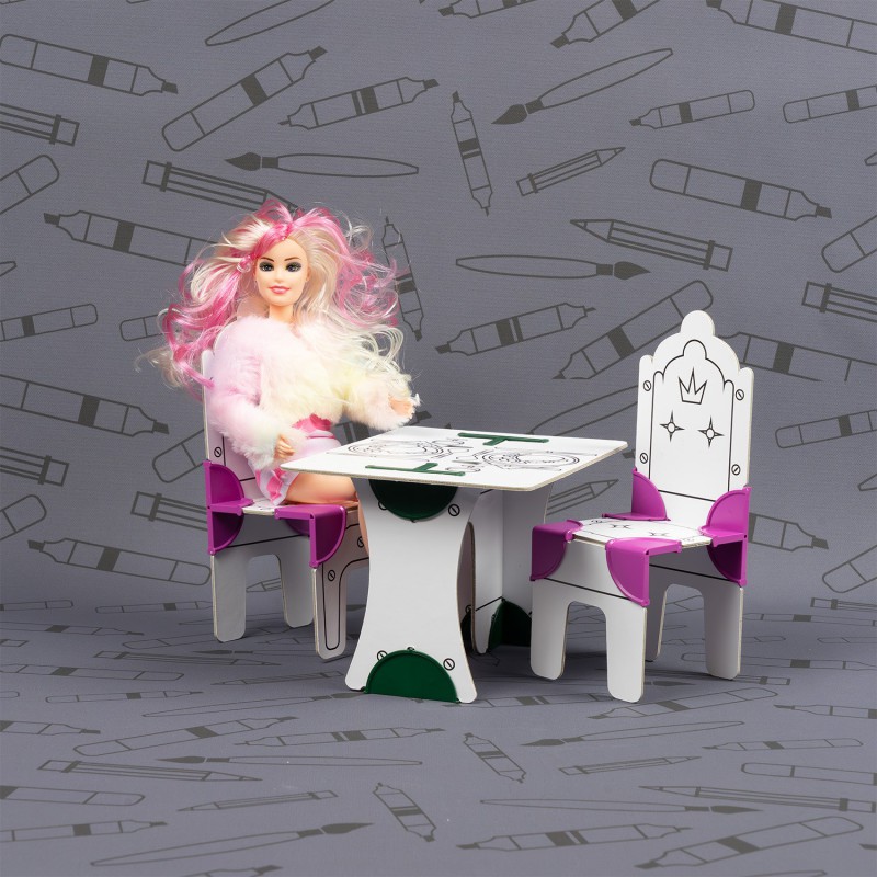 DollsWalls Designer Spisestuesæt